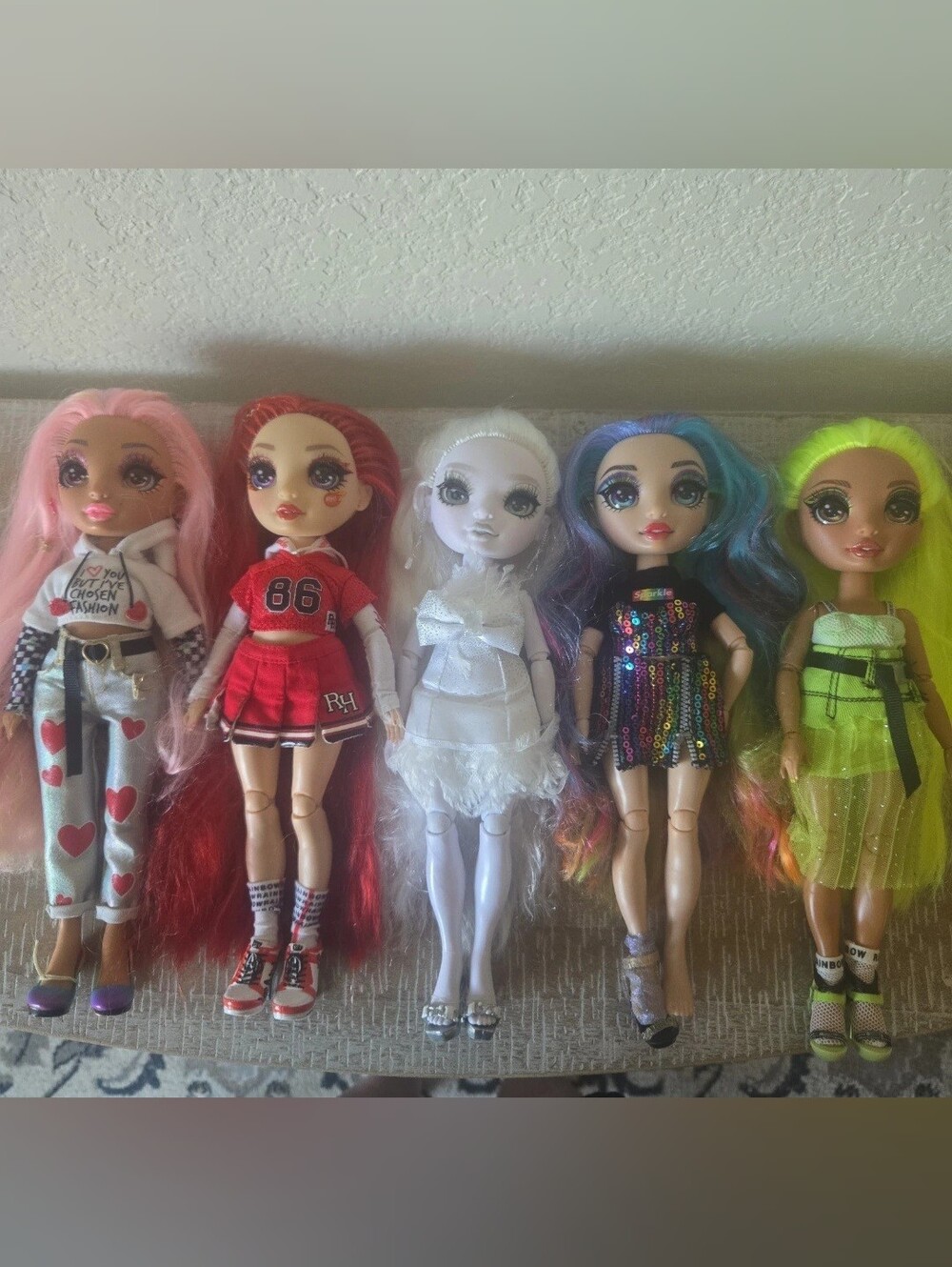 Rainbow High Lot Of 5